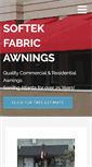 Mobile Screenshot of fabricawnings.com